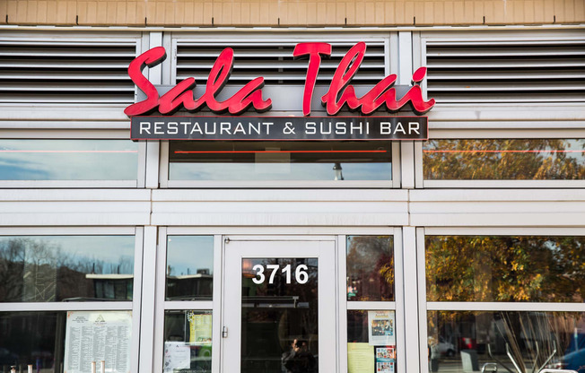 saba thai restaurant near petworth station apartments in washington dc