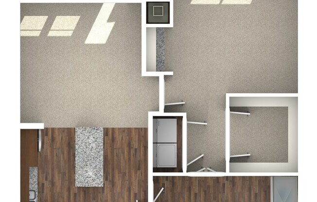 1 bed, 1 bath, 718 sqft, $1,684