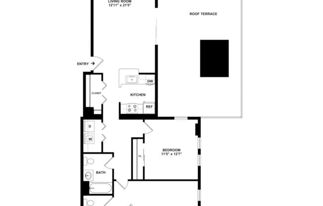 2 beds, 2 baths, 1,030 sqft, $3,450