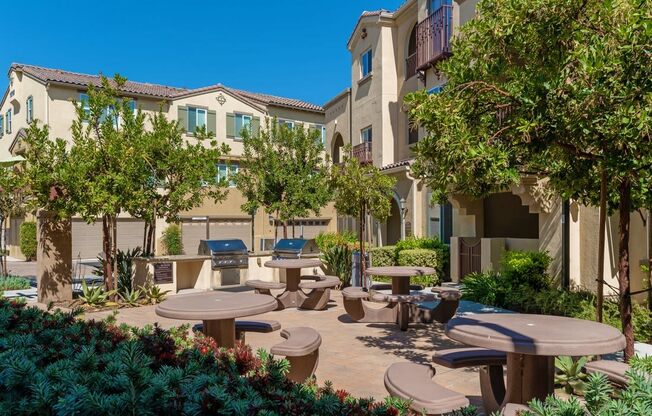 outdoor grilling area at Tavera, 1465 Santa Victoria Rd, CA