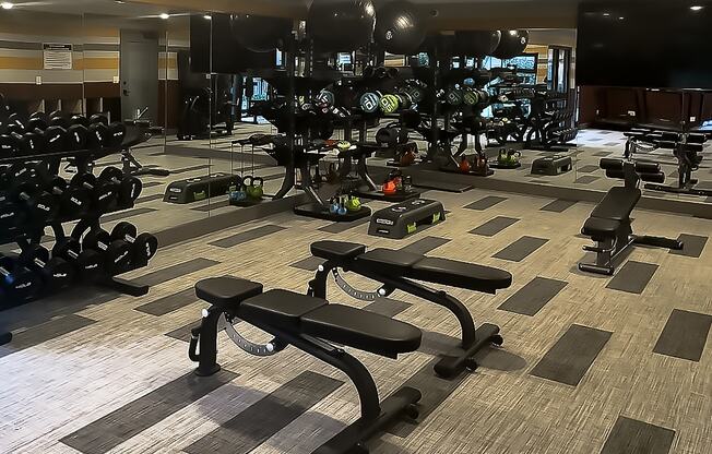 Newly Renovated Gym at Apartments in Port Orchard