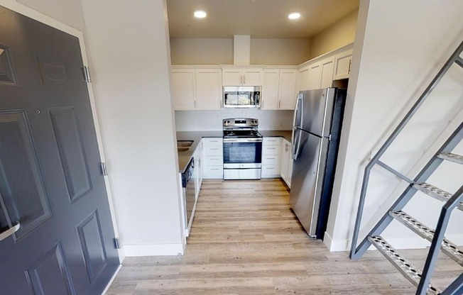 Kitchen and Living Area