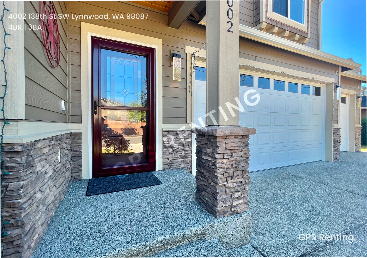 Spacious Modern 4 bedroom In Lynnwood with A/C!