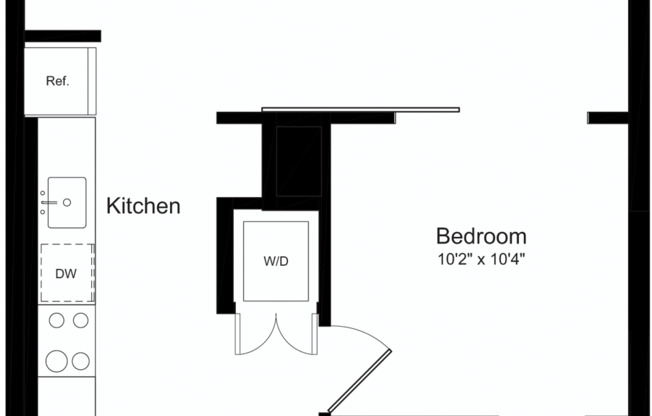 1 bed, 1 bath, 657 sqft, $3,305, Unit 211