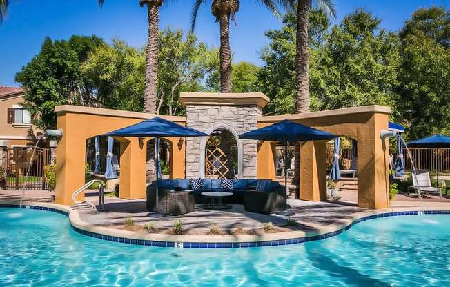 Avondale AZ Apartments with Pool Lounge Area