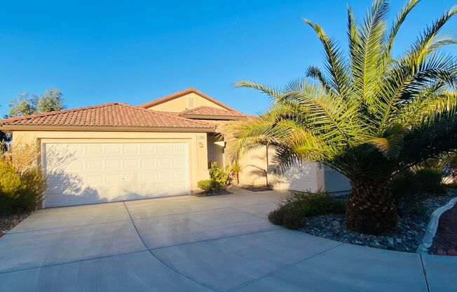 Southwest Nevada Trails Community Single Story with a large backyard!