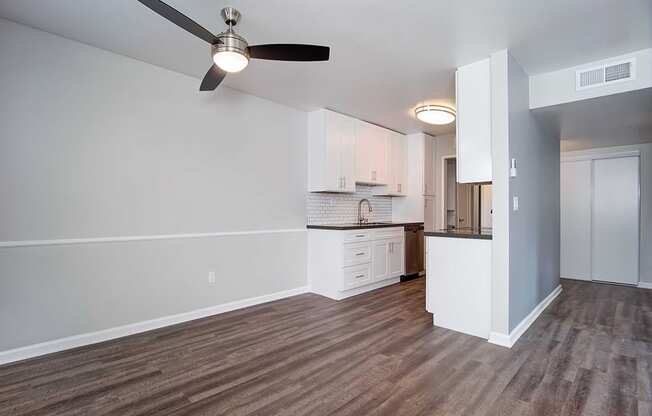 Kitchen View at Los Robles Apartments, California, 91101