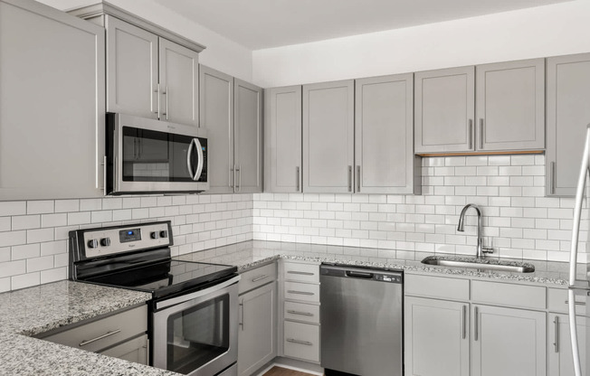 Kitchen with Stainless Steel Appliances