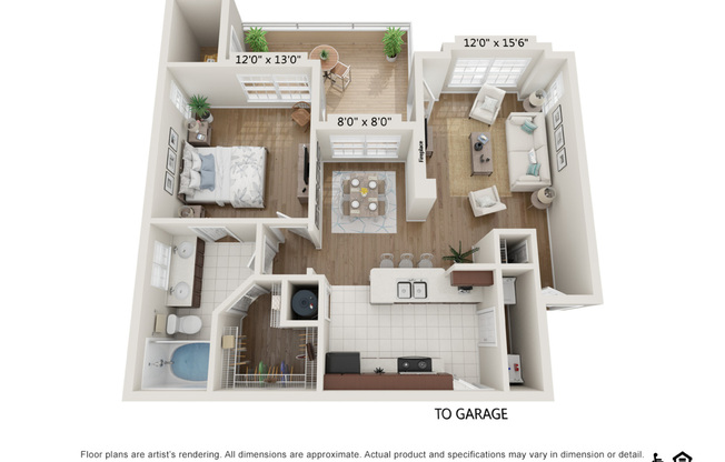 1 bed, 1 bath, 815 sqft, $1,825