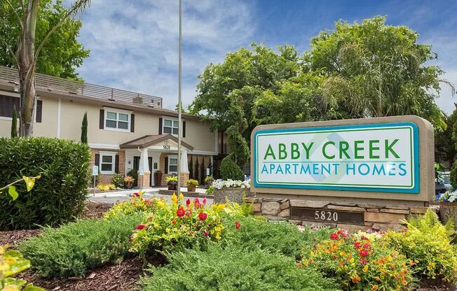 Welcome home to Abby Creek Apartments in Carmichael CA.
