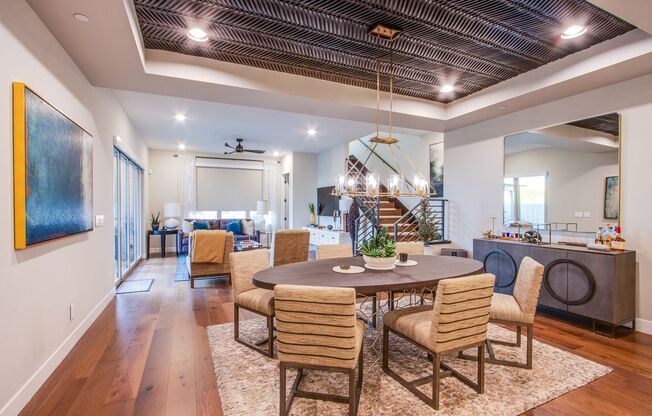 Absolutely gorgeous 2 bedroom 3.5 bathroom townhome with den in prestigious 55+ Trilogy community in Summerlin!