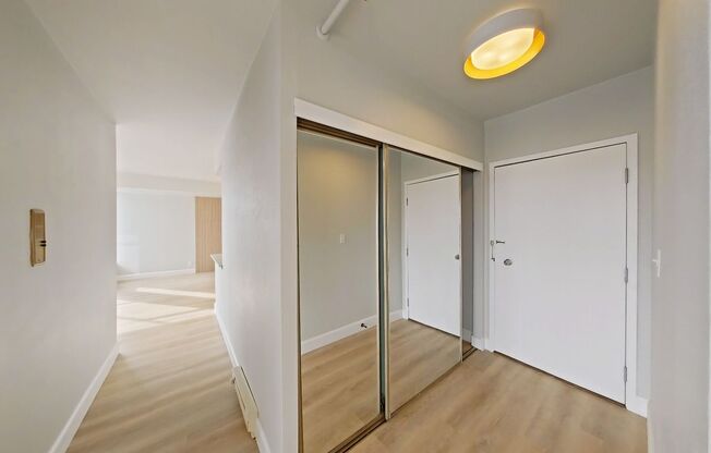 Remodeled 2 bedroom high rise