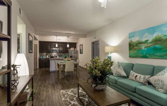 Living Room at Orchid Run Apartments in Naples, FL