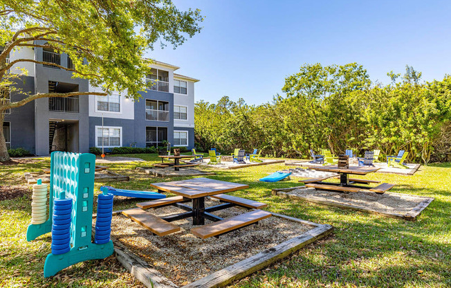 our apartments offer a spacious yard for residents to enjoy