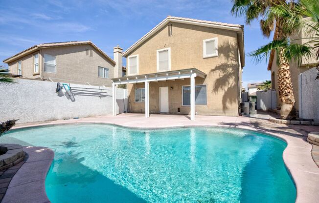 Las Vegas Pool Home Near Nellis AFB – 3 Bed / 2.5 Bath