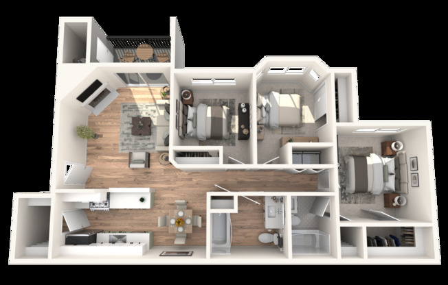 3 beds, 2 baths, 1,110 sqft, $2,248