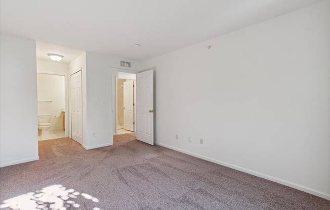 Bedroom with Plush Carpeting