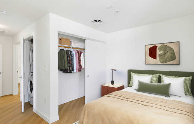 Bedroom with Hard Surface Flooring
