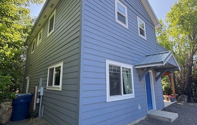 3-Bed, 3-Bath Home for Lease w/ Rooftop Deck and Serene Creek
