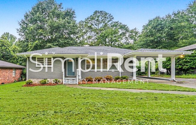 Updated 3-Bedroom Decatur Home **1st Month's Rent FREE with a 13 month lease!**