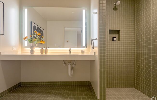 Studio, 1 bath, 411 sqft, $2,950, Unit 306