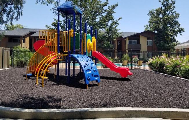 Play Area Middle at Citrus Gardens Apartments, Fontana, CA, 92335