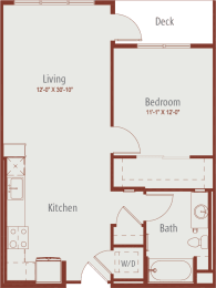 1 bed, 1 bath, 716 sqft, $2,805