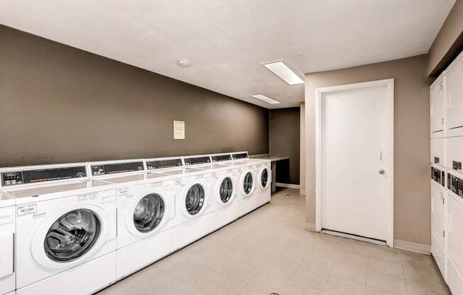 The Community Laundry Facilities at Greentree Village Apartments