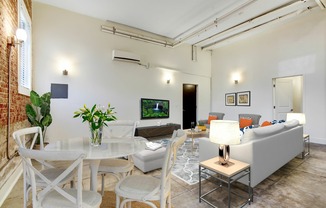 Ancelle Apartments Living Room