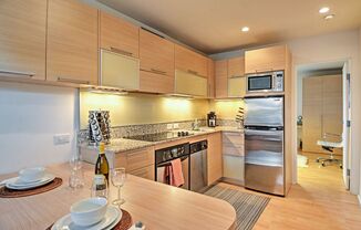 Kitchen at The Regency Apartments in Tempe Arizona July 2020.jpg