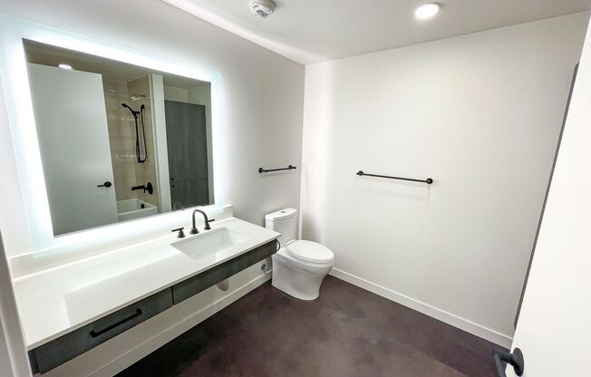 1 bed, 1 bath, 651 sqft, $2,995, Unit 204 ADA