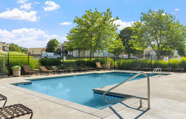 Outdoor Pool with Sundeck