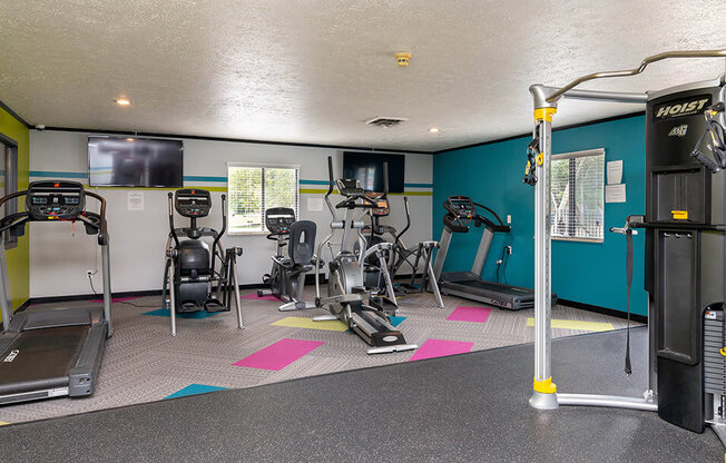 Fitness Center at Forest Pointe Apartments