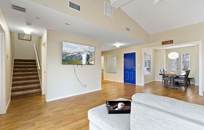 Spectacular Two Story Westside Duplex With Refrigerated Air Located In Quiet Neighborhood On Cul-De-Sac Lot With Amazing Mountain & City Views