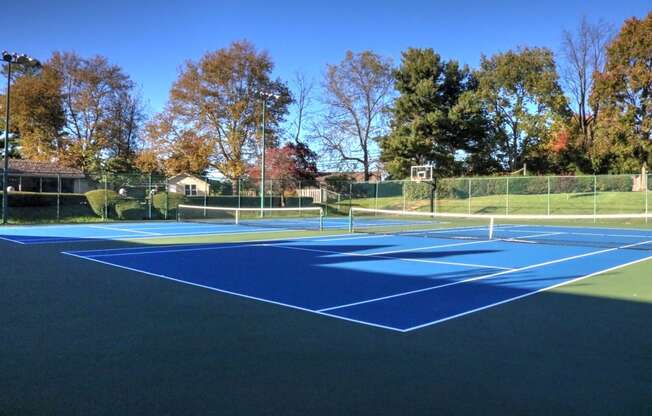 Tennis court at Merrick Place, Lexington, KY, 40502