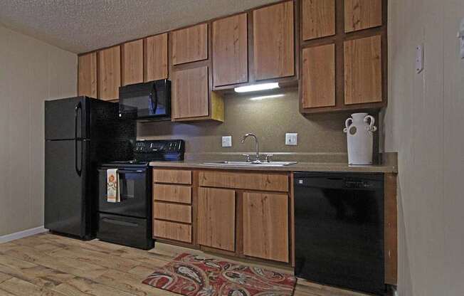 Partially Renovated Kitchen with Updated Appliances