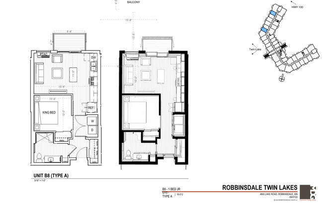1 bed, 1 bath, 591 sqft, $2,095, Unit 103