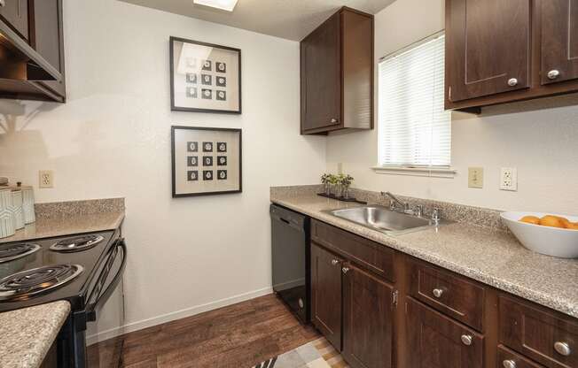 Pepperwood Model Upgraded Kitchen and Window Above Sink