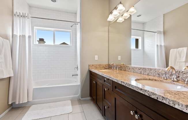 Bathroom at Ontario Town Square Townhomes
