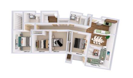 4 beds, 2 baths, 1,529 sqft, $2,384