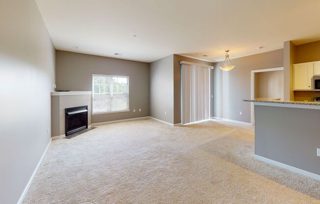 Second Floor Front Facing 2 Bedroom in a Gated Community!