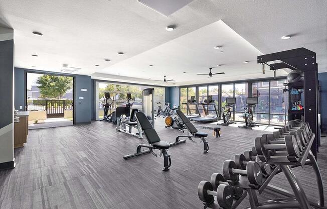 State Of The Art Fitness Center at Citron Apartment Homes, Riverside, CA, 92506