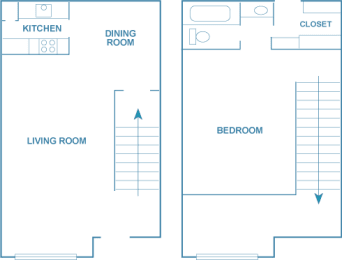 1 bed, 1 bath, 800 sqft, $919