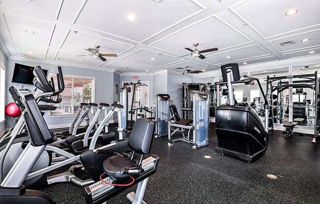 Fitness center at Yacht Club, Bradenton, FL, 34212
