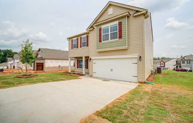 New Construction -- 4 BR, 2.5 BA., 2 Car Garage in Lyman, Convenient to Shopping & District 5 Schools