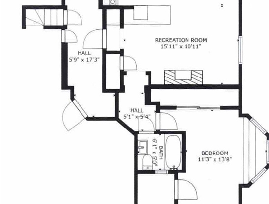 1 bed, 1 bath, 550 sqft, $2,800, Unit b