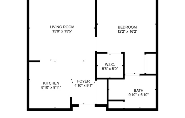 1 bed, 1 bath, 545 sqft, $1,060, Unit 118