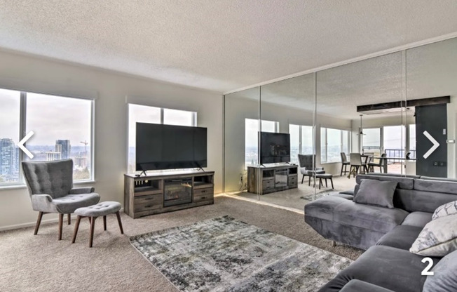 AMAZING FULLY FURNISHED 1 BEDROOM CONDO WITH A HUGE DECK and AWESOME VIEWS!