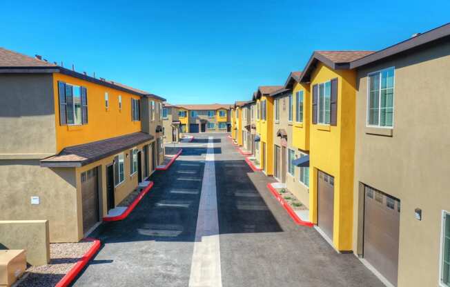 Exterior at San Vicente Townhomes in Phoenix AZ