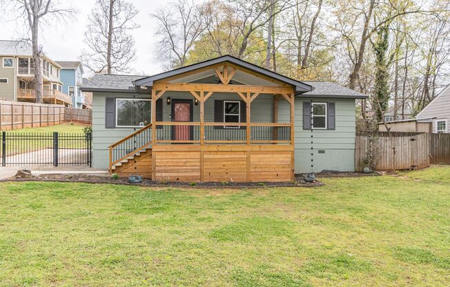 Adorable 3-bedroom, 1-bath home in Decatur, GA featuring an open floor plan and abundant natural lighting